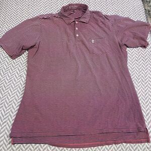 B Draddy Men’s Short Sleeve Polo Multicolor Shirt Size L USA
